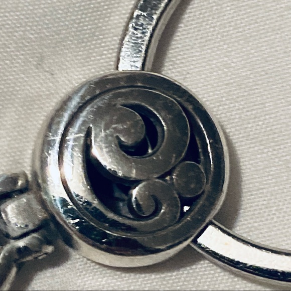 Brighton Contempo key fob silver plated - Picture 5 of 14